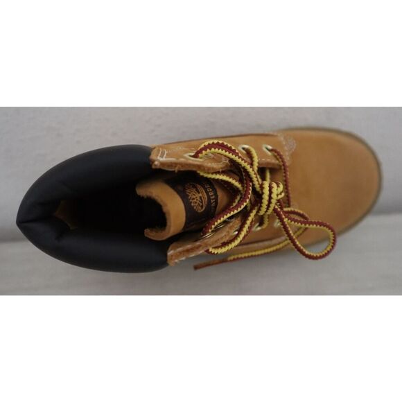 Timberland 010860 Toddler Boys Sz 10M Wheat Nubuck Classic 6" Waterproof Boots - Picture 6 of 11